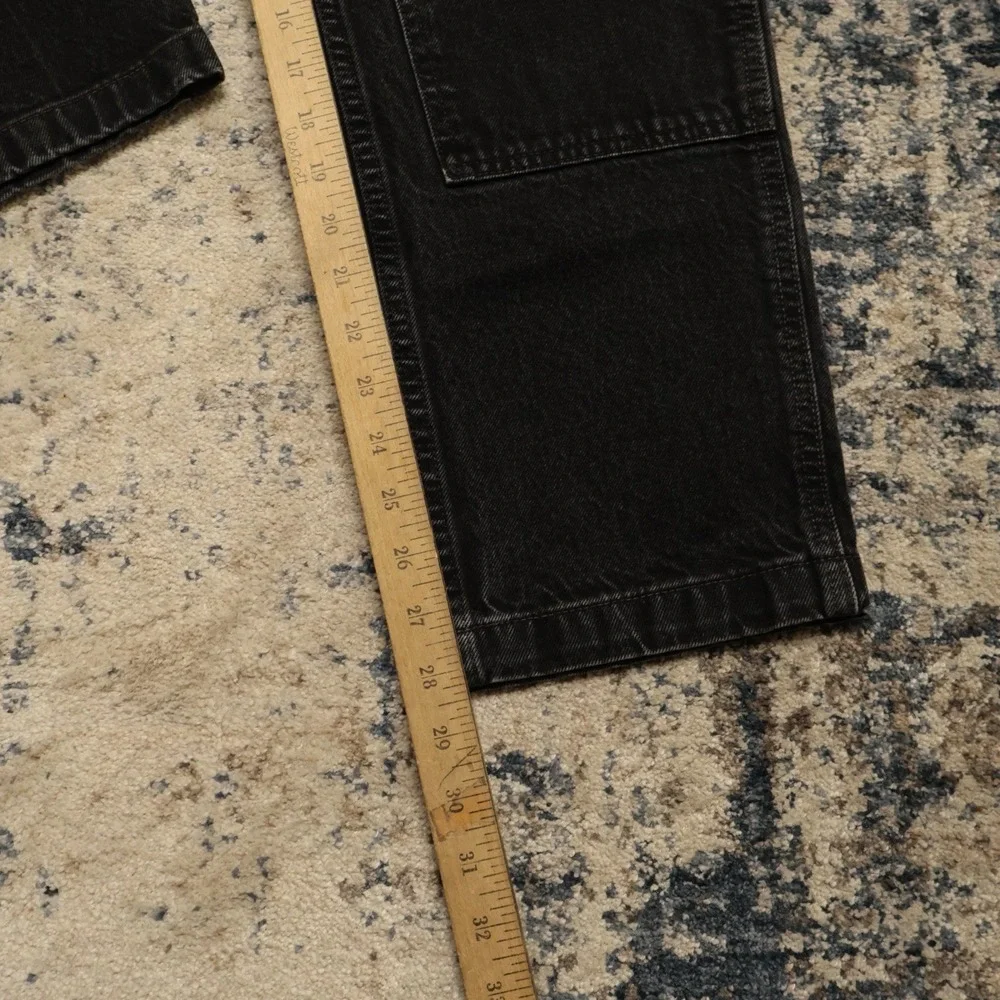 Abercrombie & And Fitch Baggy Workwear Jeans Mens 29x30 Pants Denim Double Knee